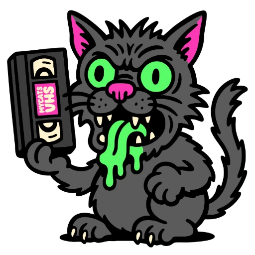 Circa Video Space by MY CATS VHS logo